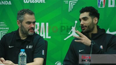 أوجستي بوش: سلة الأهلي يطمح دومًا في الانتصار ووجود الجمهور مهم