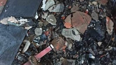 بسبب ماس كهربائي.. نشوب حريق هائل في منزل بالفيوم والحماية المدنية تتدخل | صور