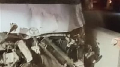 إصابة 15 شخصا في انقلاب ميكروباص بعد نفق الودي اتجاه حلوان