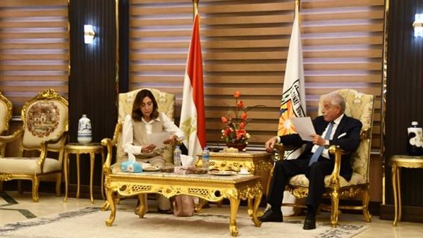 فودة يبحث مع وزيرة