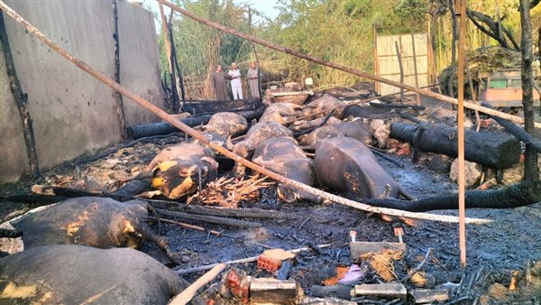 حريق -ارشيفية