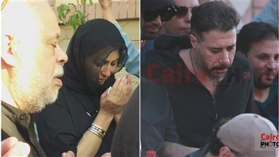 بكاء النجوم.. الوداع الأخير لـ صلاح السعدني والدعاء له: مع السلامة يا أرابيسك |صور وفيديو