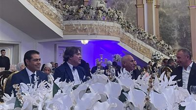  أشرف قاسم يحتفل بزفاف نجله بحضور الخطيب ولبيب ونجوم كرة القدم 