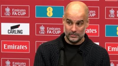 جوارديولا بعد الوصول لنهائي الكأس: الناس لا يفهمون اللكمة التي تلقيناها بعد وداع دوري الأبطال