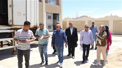 لحل أزمة كل صيف.. رئيس مياه البحر الأحمر يتفقد محطات وروافع خط قنا - سفاجا
