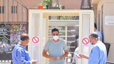 جامعة مصر للعلوم والتكنولوجيا تحقق أعلى درجات الانضباط في امتحانات نهاية العام الدراسي (صور)