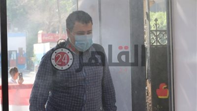 تطبيق الإجراءات الاحترازية على الطلاب استعدادًا لآخر امتحانات الثانوية العامة