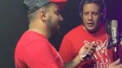 بعد “باتون سالية”.. حمو بيكا يتعثر في نطق اسم “رونالدو” (فيديو)