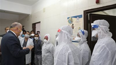 مستشفى فرشوط للعزل بقنا يسجل صفر إصابات بفيروس كورونا لأول مرة