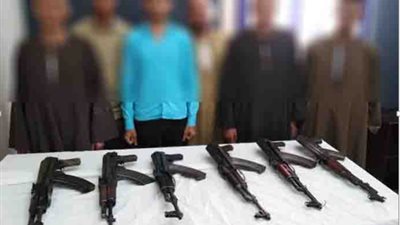 القبض على المتهمين بـ معركة الفتح بحوزتهم بنادق آلية بأسيوط