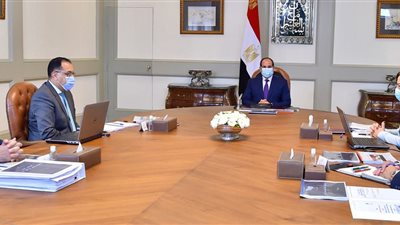 السيسي يتابع مع وزير الاتصالات الموقف التنفيذي للبنية التكنولوجية لرقمنة أجهزة الدولة