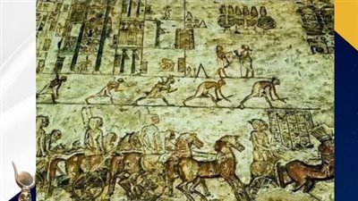 متحف مطار القاهرة يلقي الضوء على مقبرة مري رع الأول بتل العمارنة | صور 