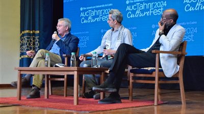 إبراهيم نصر الله وحمور زيادة يحكيان تجربتهما حول سرد المدن 