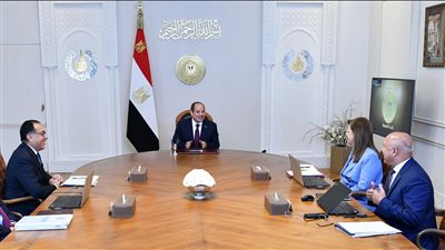 الرئيس السيسي يوجه بمواصلة جهود تحسين مسار توطين الصناعة في قطاع النقل