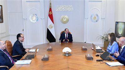السيسي يوجه بسرعة الانتهاء من إنشاء وتطوير الموانئ البحرية والبرية والجافة والمناطق اللوجستية