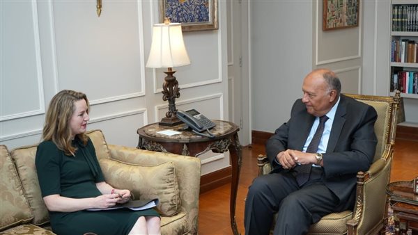 وزير الخارجية يستقبل