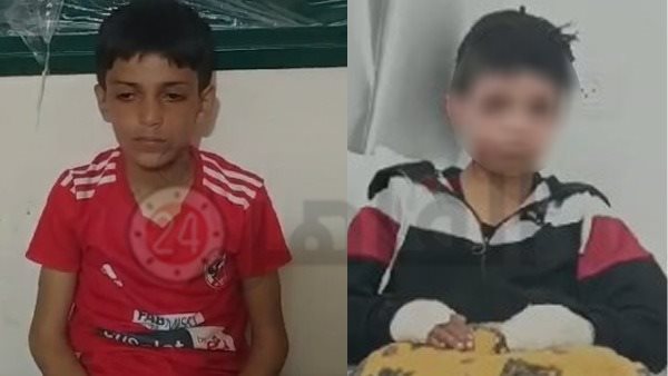 الطفل علي مشتهى أثناء