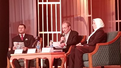 توزيع جوائز الشارقة للإبداع الأدبي بالهناجر| صور