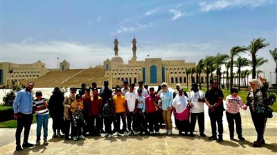 العاصمة الإدارية تستقبل 50 شخصا من ذوي الهمم في زيارة ميدانية للمشروعات