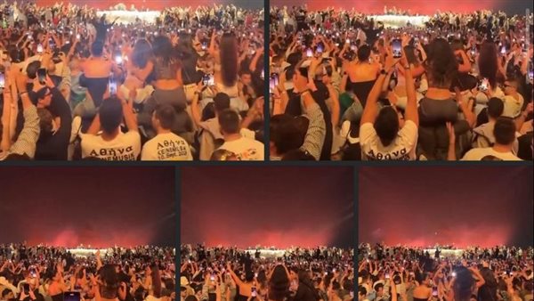 حفل بمنطقة أهرامات