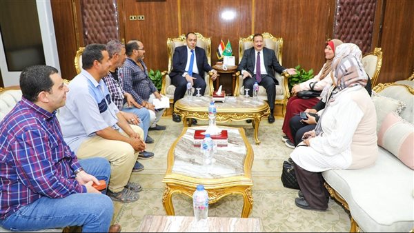 اجتماع محافظ المنوفية