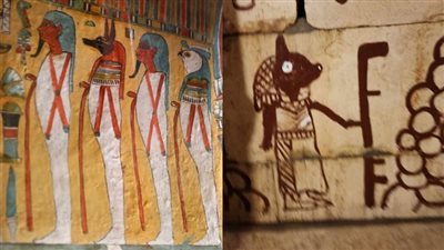 هرم ياباني يثير سخرية السوشيال ميديا.. ومعلقون: النقوش شبه الإنمي