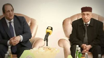 مصدر مصري: رئيس المخابرات العامة يلتقي عقيلة صالح بالقاهرة