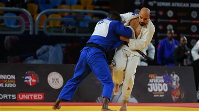 علي حازم يحصد ذهبية البطولة الإفريقية للجودو 2024 بالقاهرة