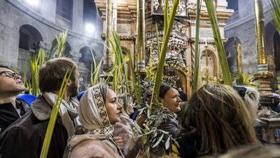 استقبلوا في أوراشليم.. ما سر الاحتفال بالسعف خلال أحد الشعانين؟