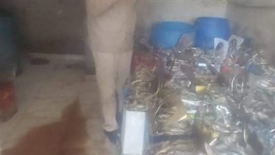 ضبط 4 طن فسيخ وملوحة غير صالحة للاستهلاك الآدمي بالقليوبية 