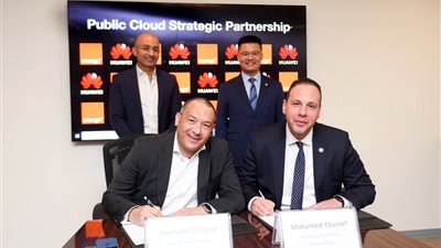 لأول مرة في مصر.. أورنچ تبرم شراكة استراتيجية مع هواوي لإطلاق خدمات Huawei Cloud السحابية