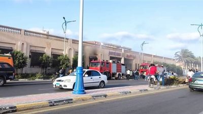 بسبب كاتيل شاي.. حريق محدود في غرفة عمال بقرية سياحية ببورسعيد 