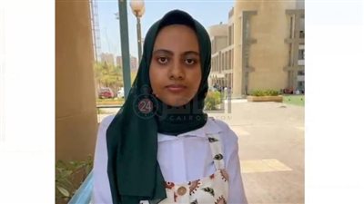 الطالبة سارة هشام مريضة السرطان بعد السماح لها بإعادة الامتحان: روحي ردت فيا وبشكر جامعة حلوان 