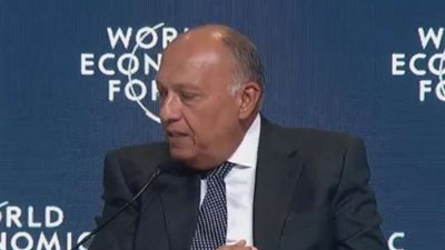 وزير الخارجية يلتقي نظيره البحريني على هامش المنتدى الاقتصادي العالمي في الرياض