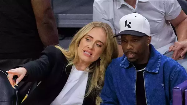 أديل وزوجها ريتش