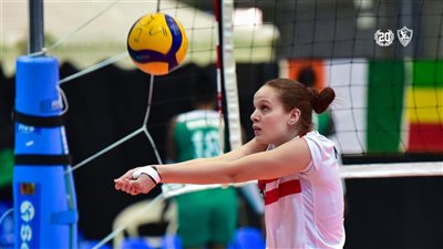 طائرة الزمالك سيدات يتأهل إلى دور الـ 8 من منافسات البطولة الإفريقية