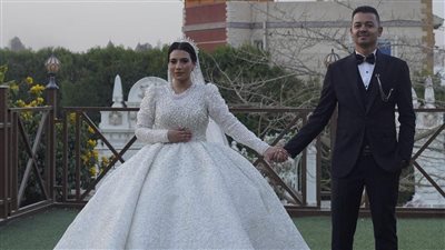 مصطفى درغام يحتفل بزفافه على ولاء رزق.. والقاهرة 24 يهنئ العروسين