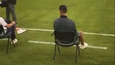 كريستيانو رونالدو يحضر تدريبات براعم النصر | فيديو