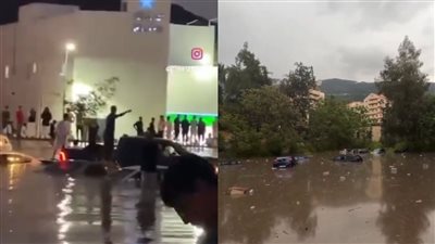 سقوط أمطار غزيرة وسيول في لبنان.. وغرق أكثر من 7 مناطق