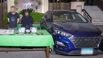 ضبط مخدرات بـ 2.6 مليون جنيه بحوزة سيدة وعاطل بالأهرام 