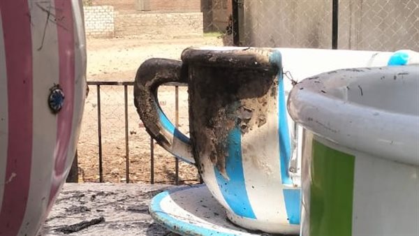 اندلاع حريق بلعبة