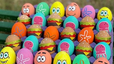 10 صور بيض شم النسيم الملون احتفالًا بالربيع.. 6 مواد طبيعية للتلوين