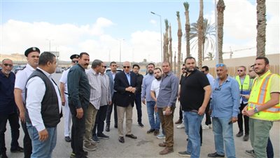 محافظ الجيزة يوجه بتحسين الرؤية البصرية بالمناطق المحيطة بالمتحف المصري الكبير