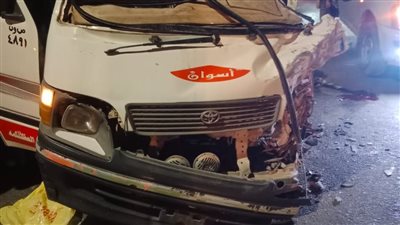 ننشر أسماء ضحايا حادث تصادم ميكروباص وتريلا بأسوان