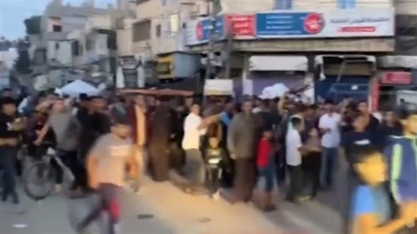 احتفالات في رفح الفلسطينية