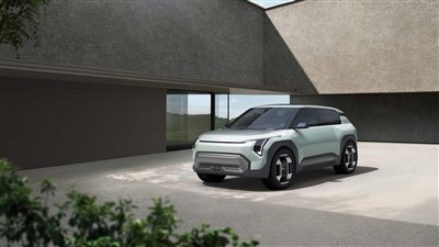 طرح سيارة كيا EV3 الجديدة لأول مرة في 23 مايو