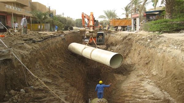 تغيير خطوط المياه