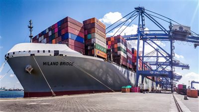 ميناء دمياط يستقبل 9 سفن و275 حاوية بإجمالي بضائع تتجاوز الـ77 ألف طن