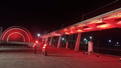 تضامنًا مع مرضى أنيميا البحر المتوسط.. مكتبة الإسكندرية تضئ أنوارها بالأحمر لأول مرة | بث مباشر