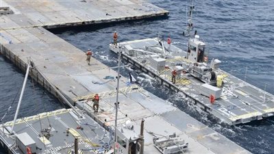 الولايات المتحدة تبدأ إيصال المساعدات لرصيف غزة الخميس المقبل